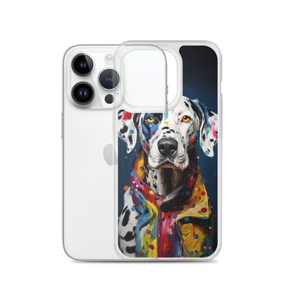 iPhone Case Painted Dalmatian