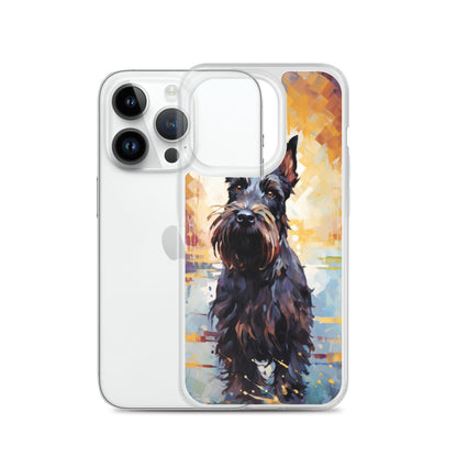 iPhone Case Painted Scottish Terrier