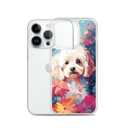 iPhone Case Painted Bichon Frise