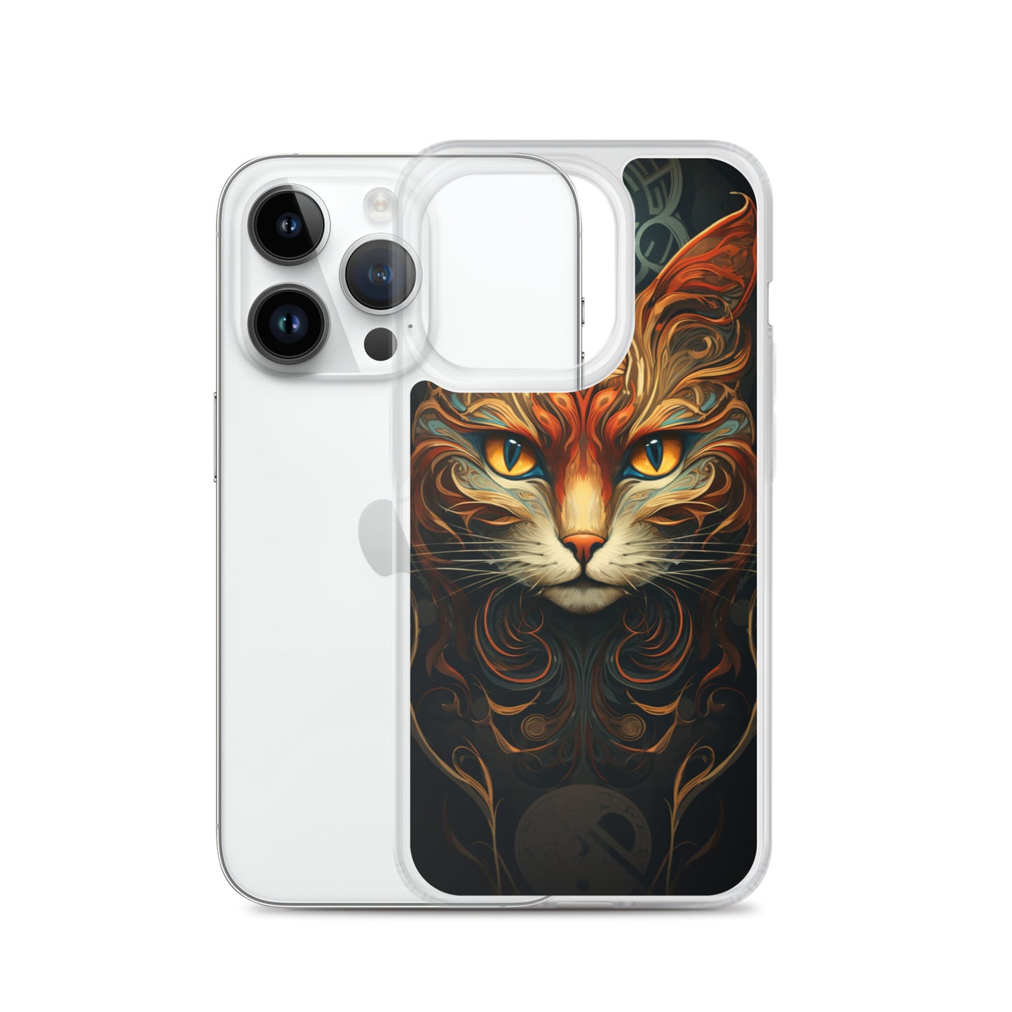 Art Nouveau Cat #2 iPhone Case