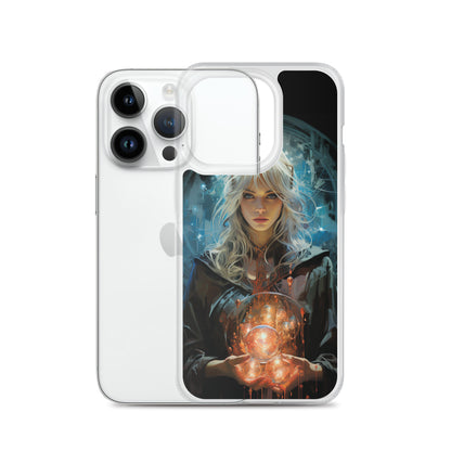 Dungeons and Dragons Female Elf Sorcerer iPhone Case
