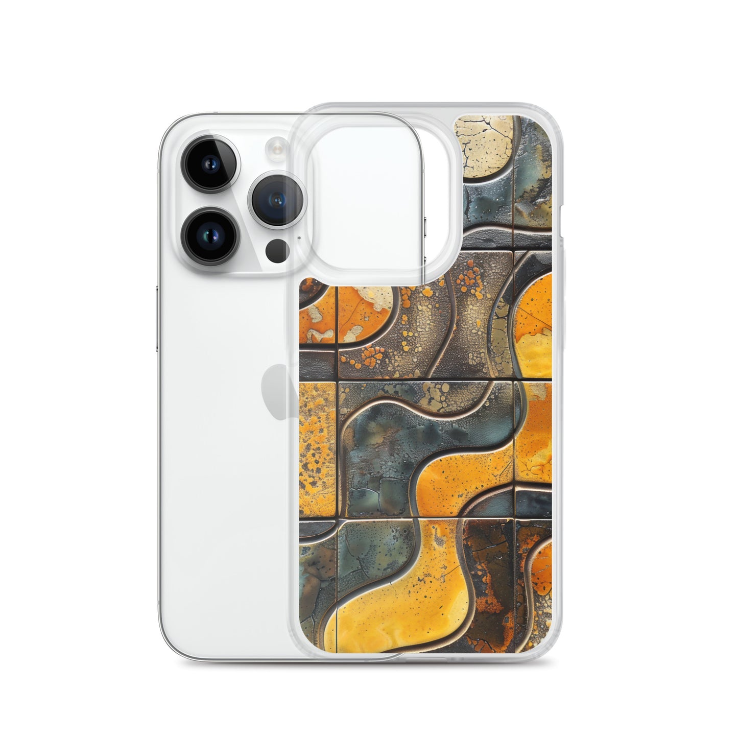 iPhone Case West German Lava Tile