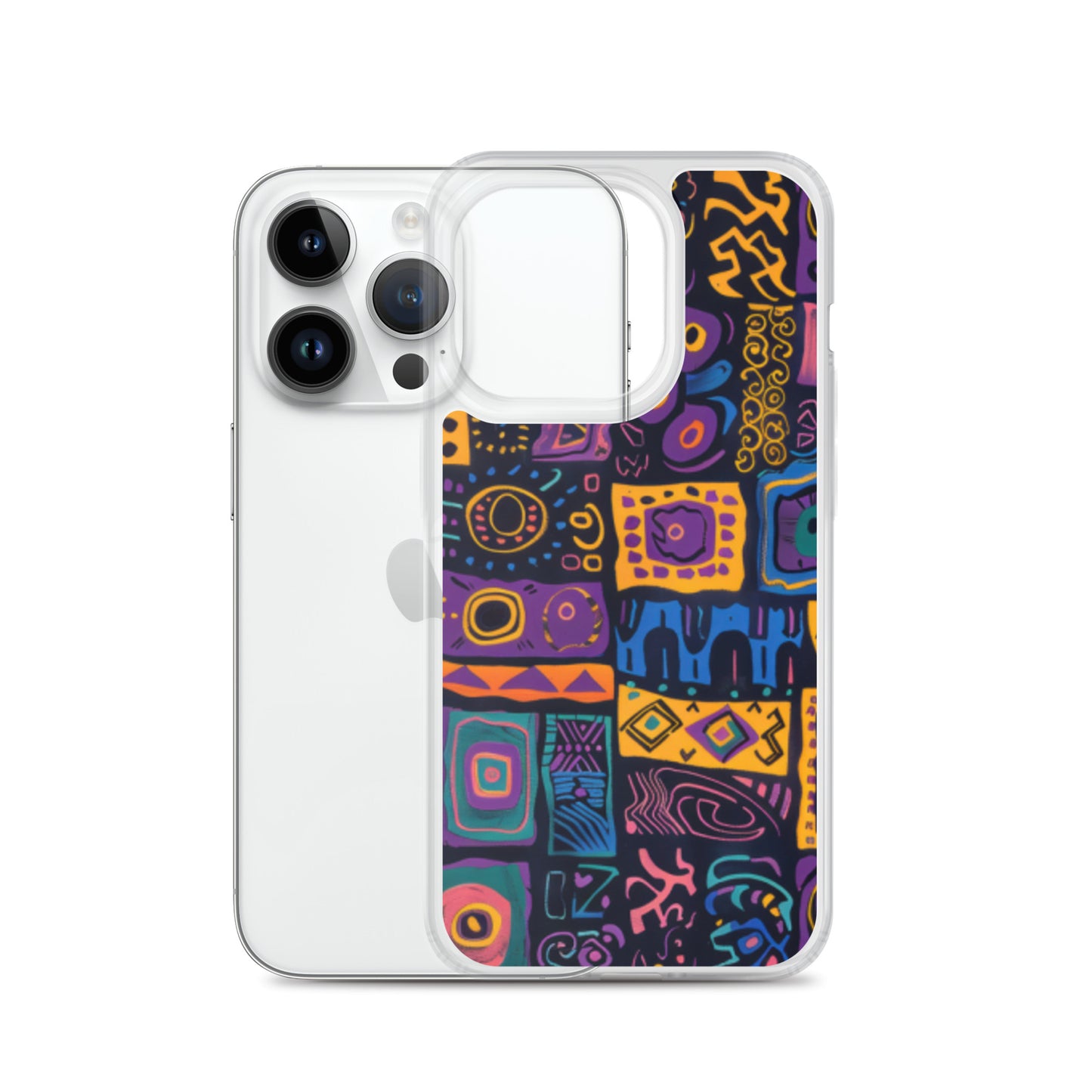 iPhone Case Colorful Yemanja Pattern