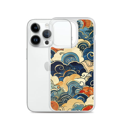 iPhone Case Stylized Clouds