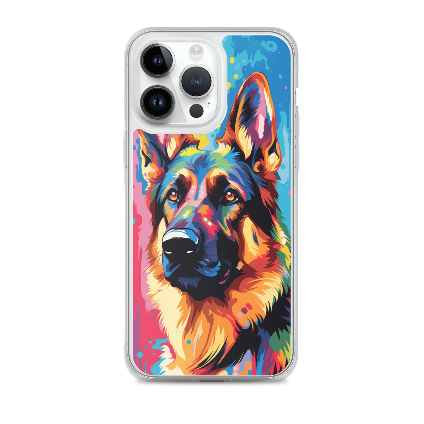 iPhone Case Painted German Shepherd