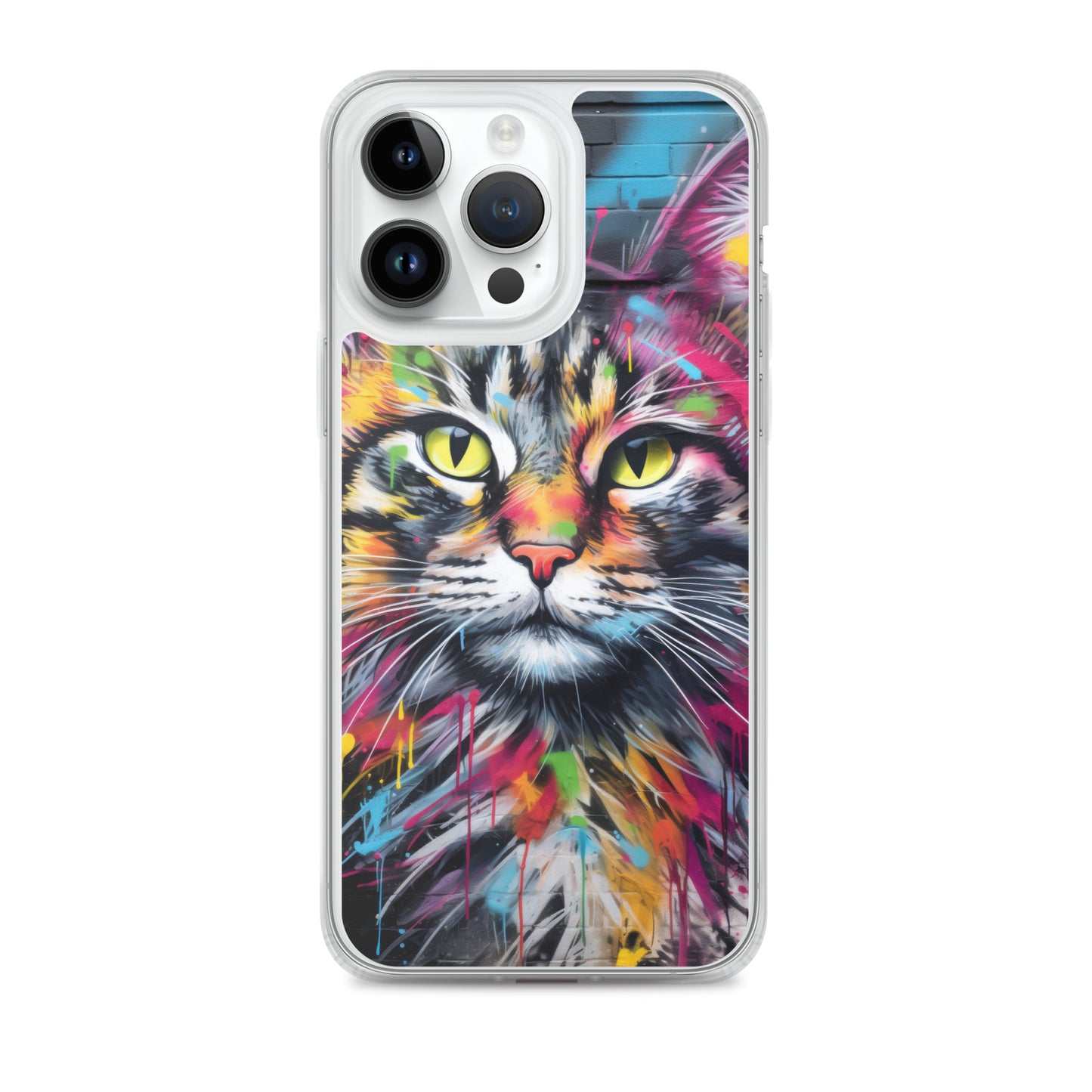 Graffiti Cat iPhone Case