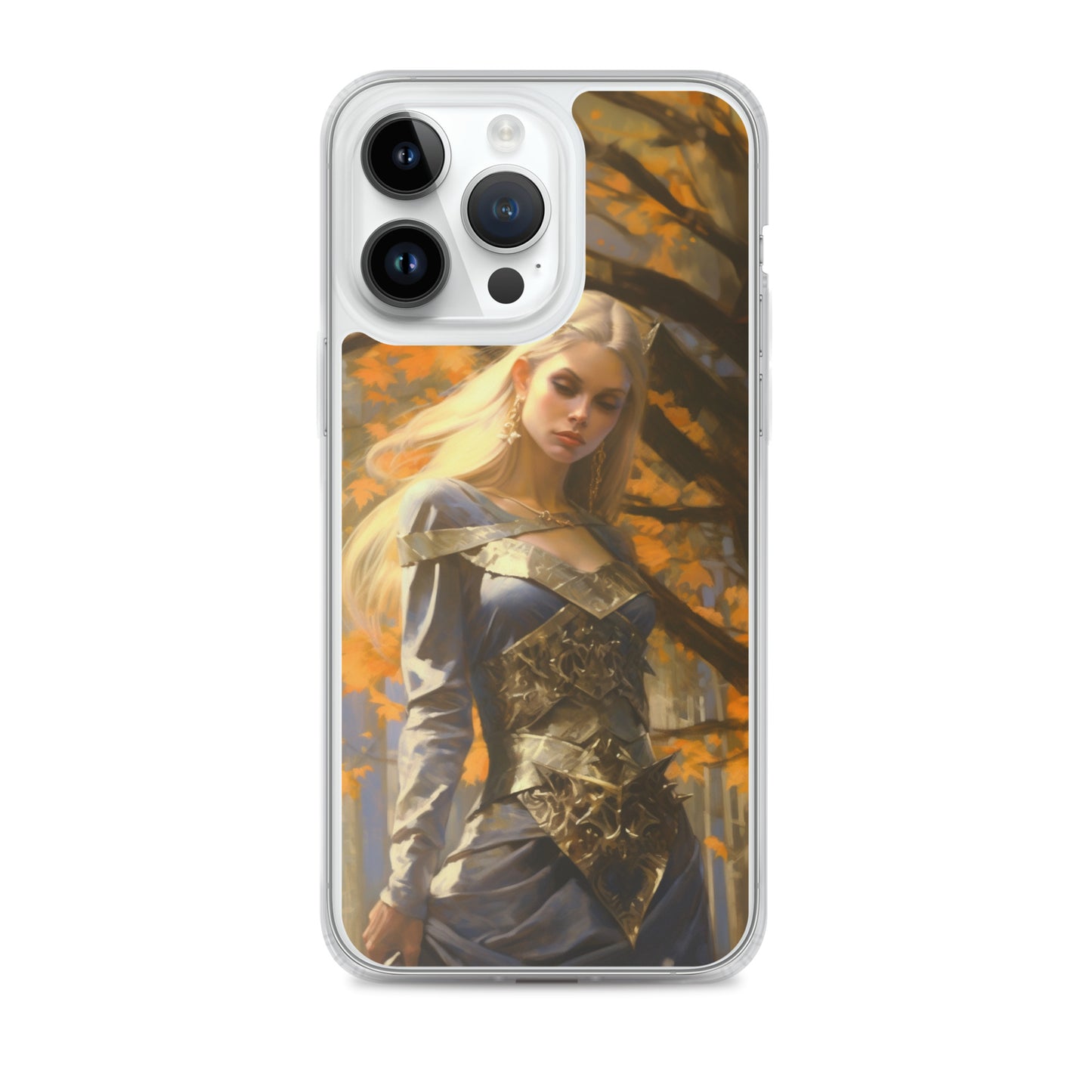 Dungeons and Dragons Female Elf iPhone Case