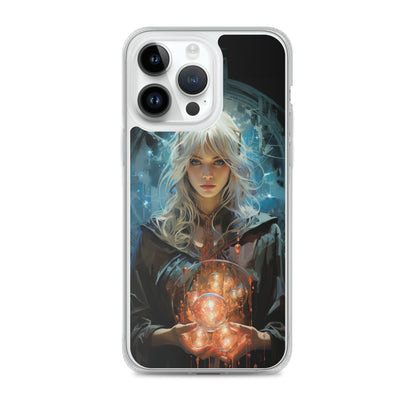 Dungeons and Dragons Female Elf Sorcerer iPhone Case