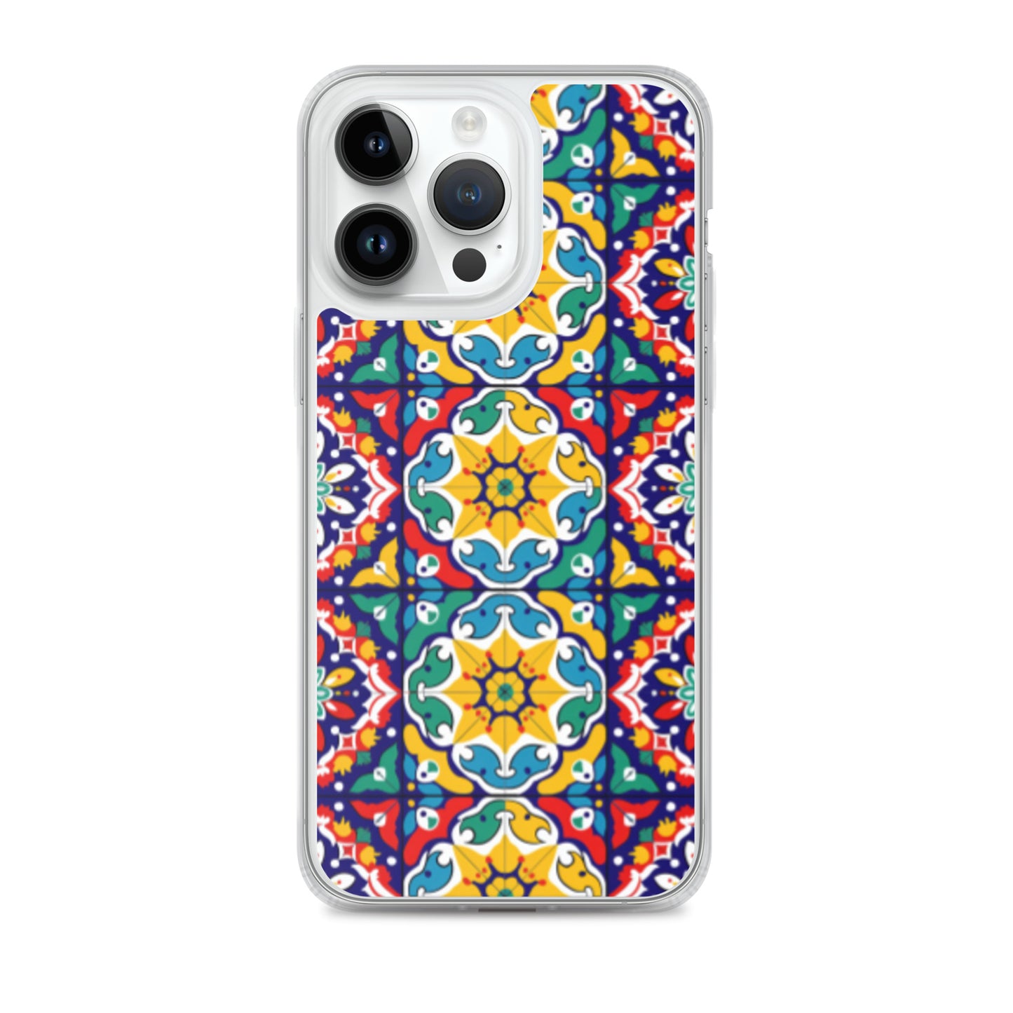 iPhone Case Talavera Tiles Red and Yellow