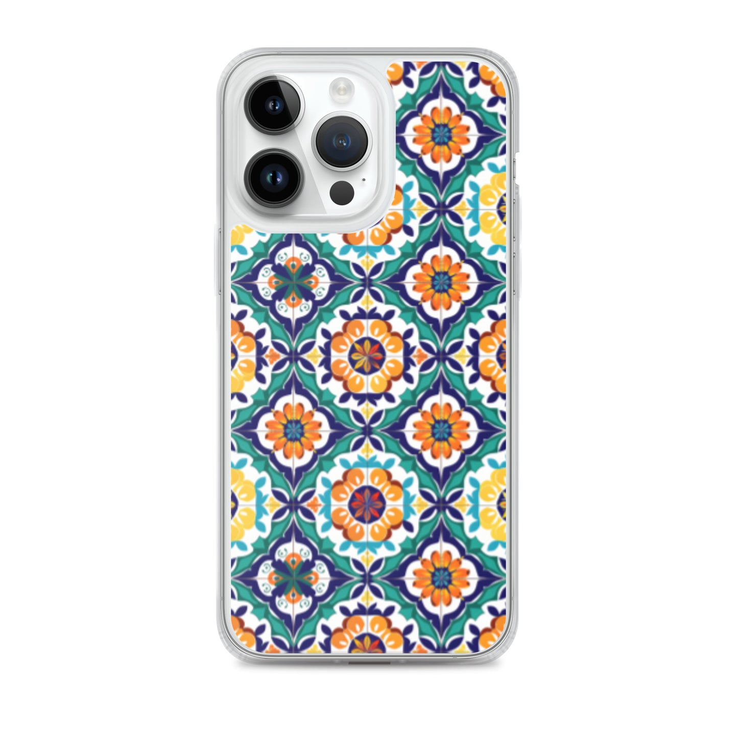 iPhone Case Talavera Tiles Green and Blue