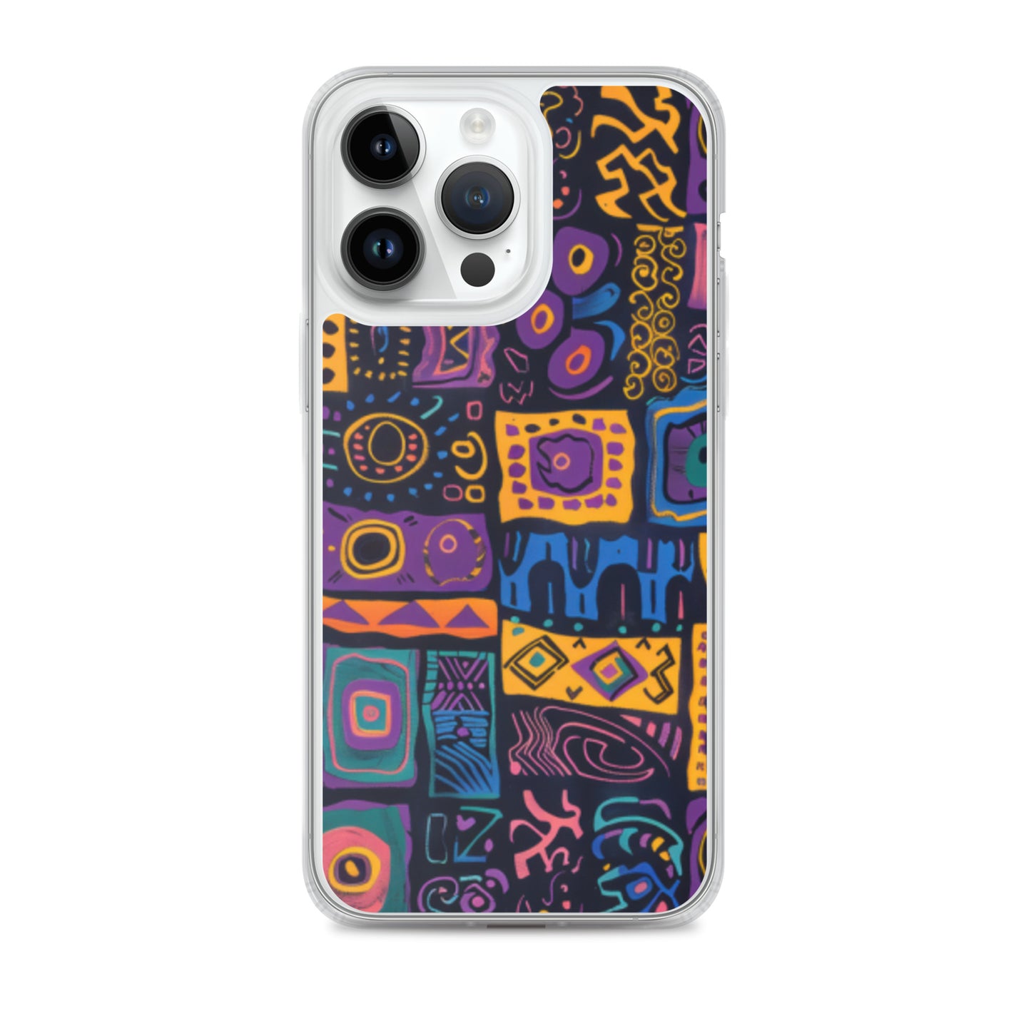 iPhone Case Colorful Yemanja Pattern