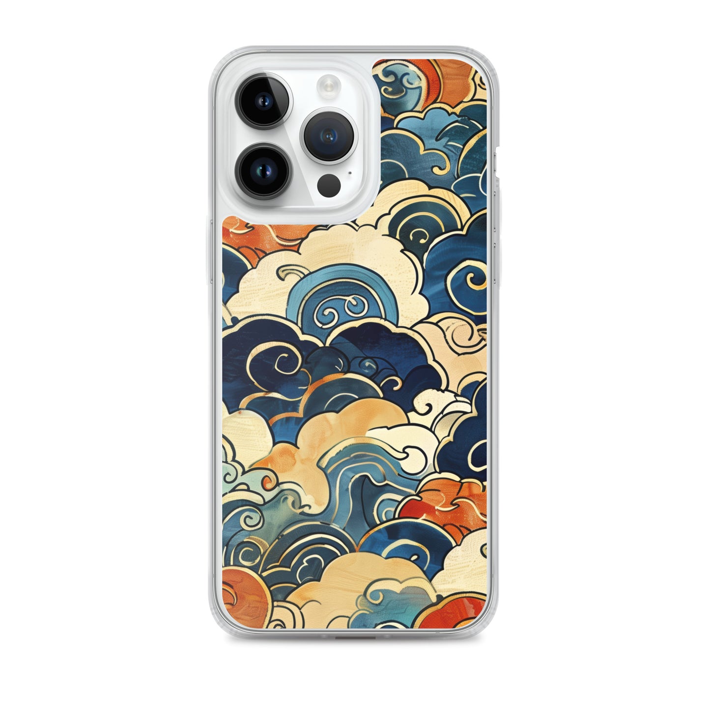 iPhone Case Stylized Clouds