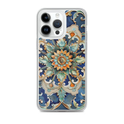 iPhone Case Malaysian Ceramic Tile Pattern