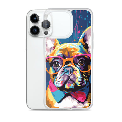 iPhone Case Painted Stylish French Bulldog