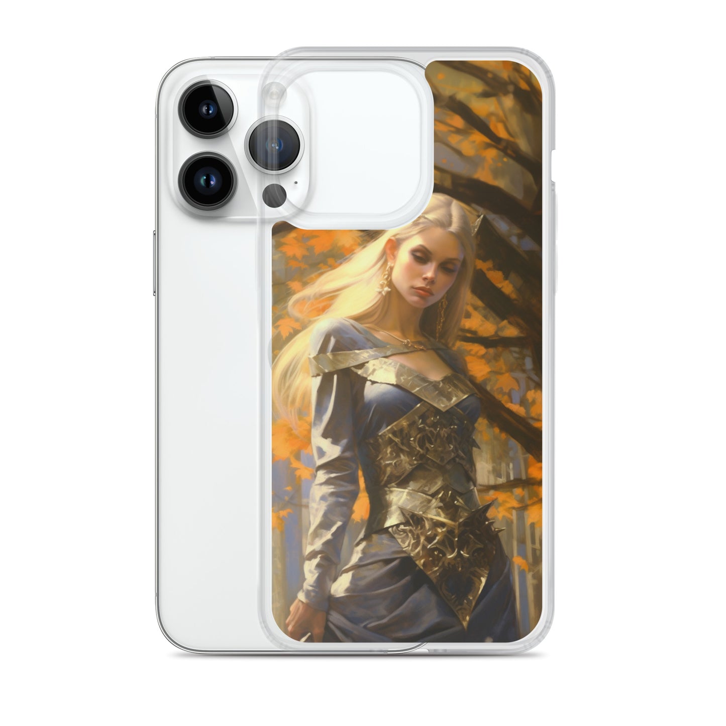 Dungeons and Dragons Female Elf iPhone Case