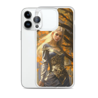 Dungeons and Dragons Female Elf iPhone Case
