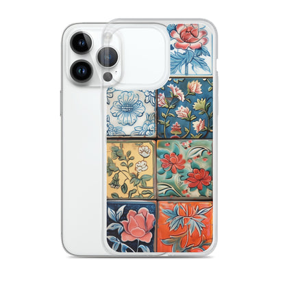 iPhone Case Colorful Majolilca Tiles
