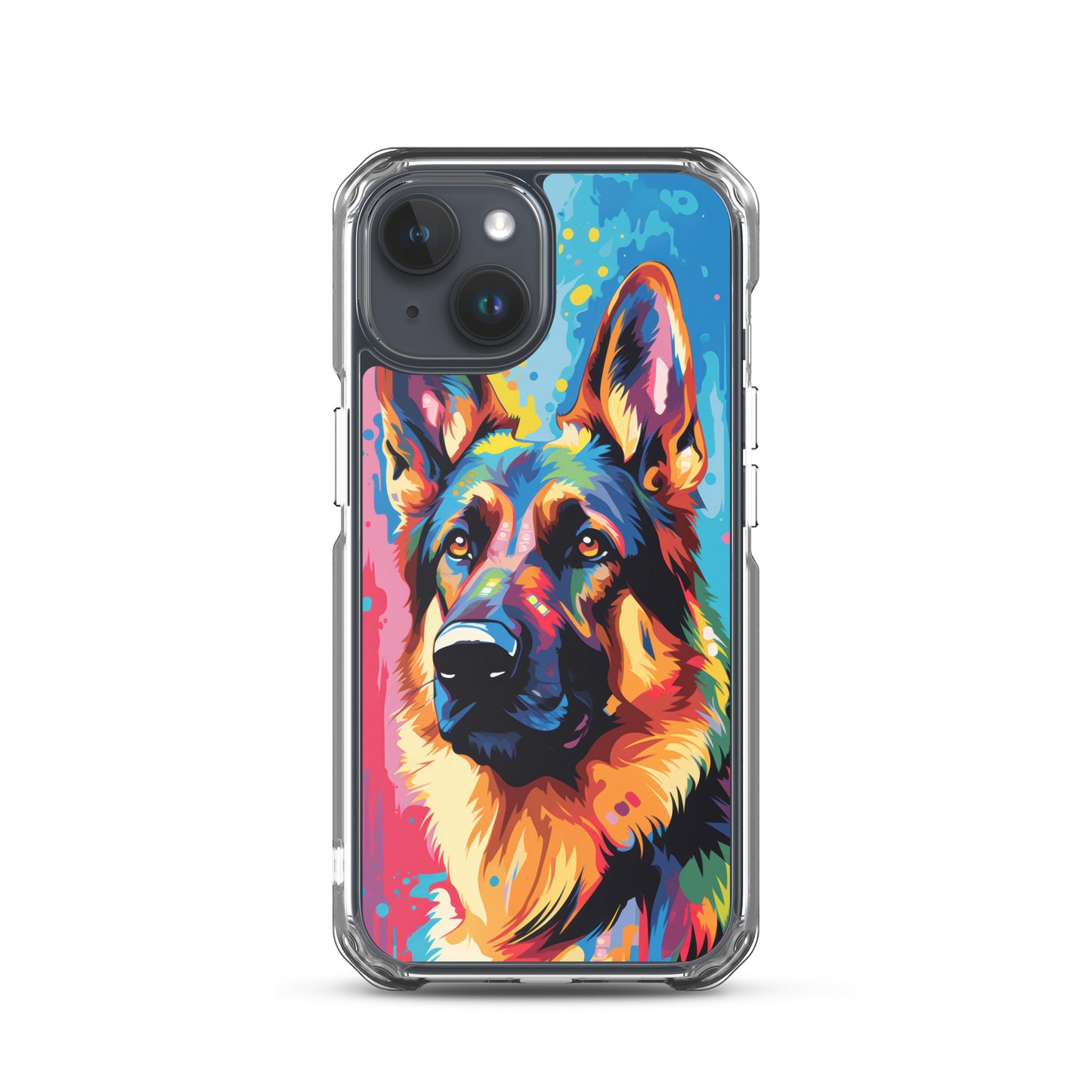 iPhone Case Painted German Shepherd