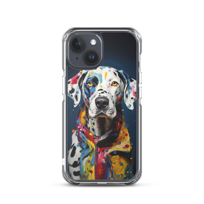 iPhone Case Painted Dalmatian