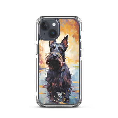 iPhone Case Painted Scottish Terrier