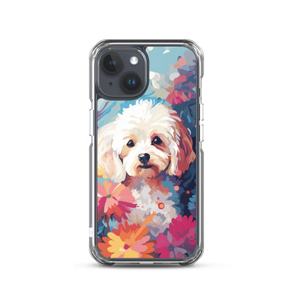 iPhone Case Painted Bichon Frise
