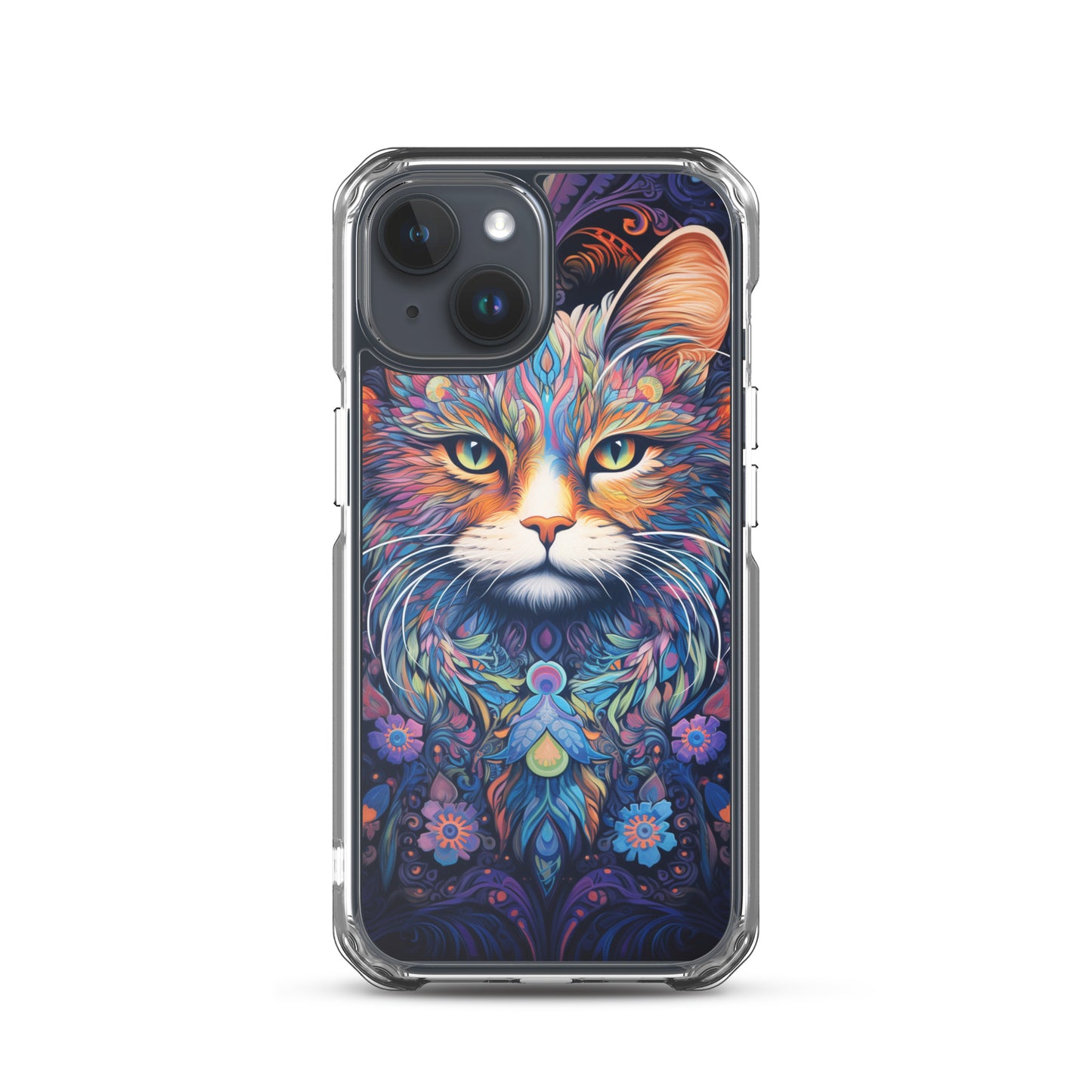 Psychedelic Cat #2 iPhone Case