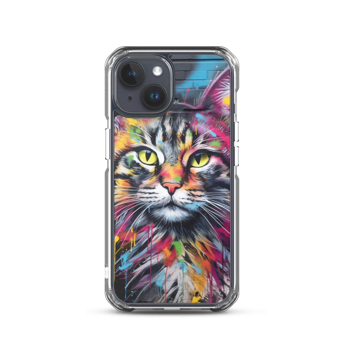 Graffiti Cat iPhone Case