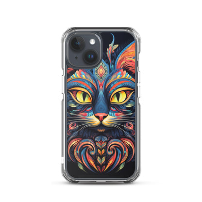 Mystical Kitty Cat iPhone Case