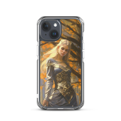 Dungeons and Dragons Female Elf iPhone Case