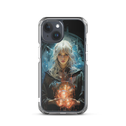Dungeons and Dragons Female Elf Sorcerer iPhone Case