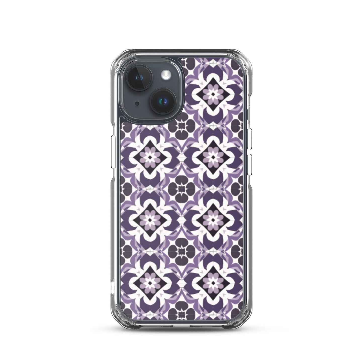 iPhone Case Purple Moroccan Style Tile