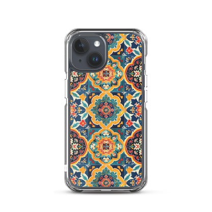 iPhone Case Colorful Armenian Ceramic Tiles