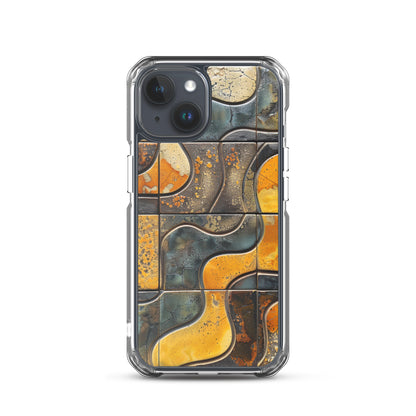 iPhone Case West German Lava Tile
