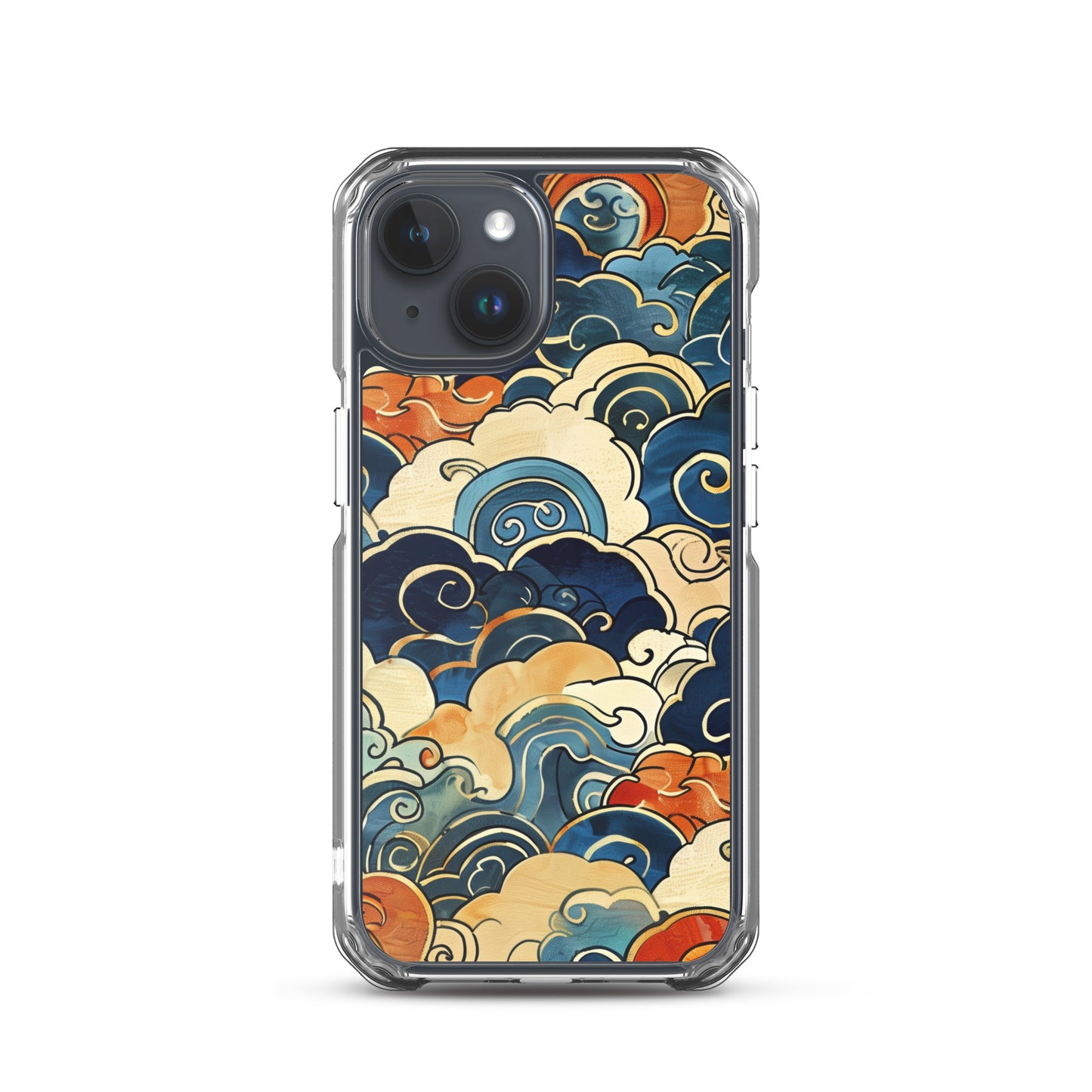 iPhone Case Stylized Clouds