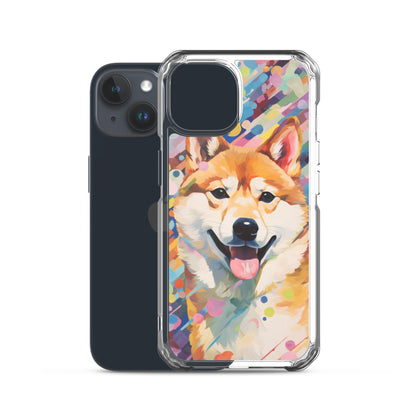 iPhone Case Painted Shiba Inu