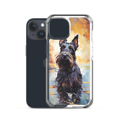 iPhone Case Painted Scottish Terrier