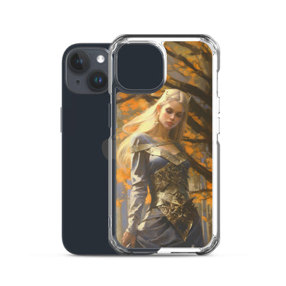 Dungeons and Dragons Female Elf iPhone Case