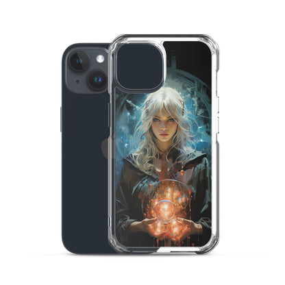 Dungeons and Dragons Female Elf Sorcerer iPhone Case