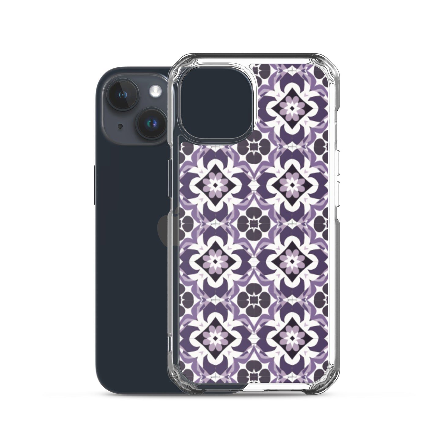 iPhone Case Purple Moroccan Style Tile