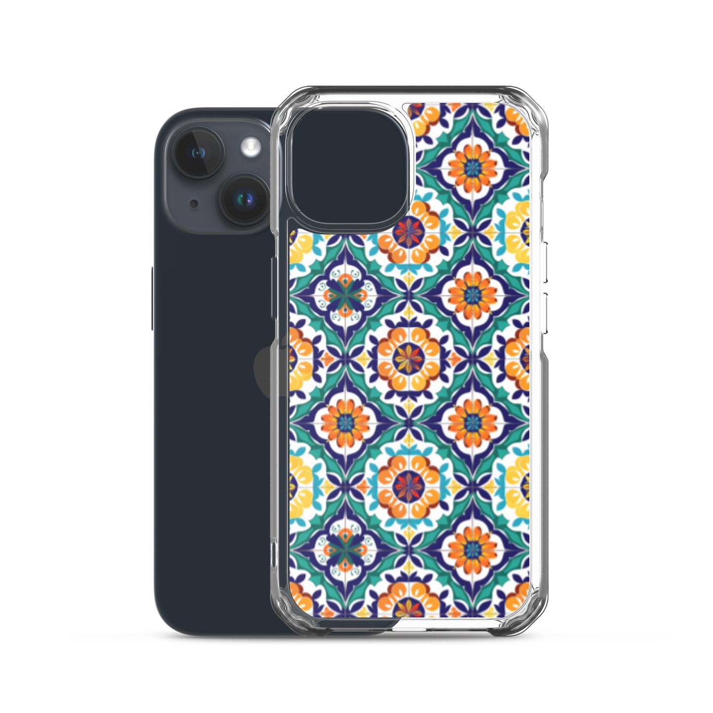iPhone Case Talavera Tiles Green and Blue