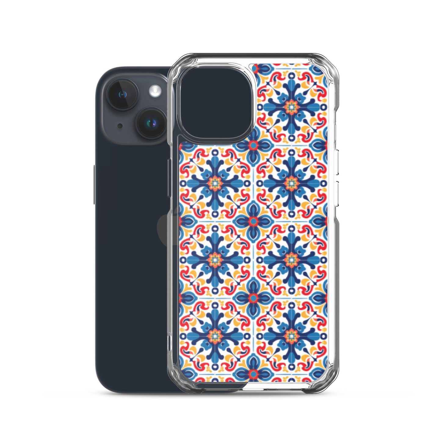 iPhone Case Talavera Tiles Blue and Red