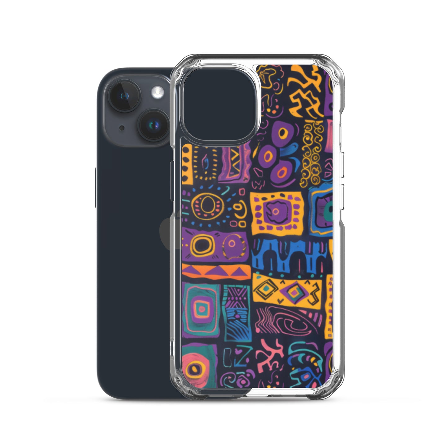 iPhone Case Colorful Yemanja Pattern