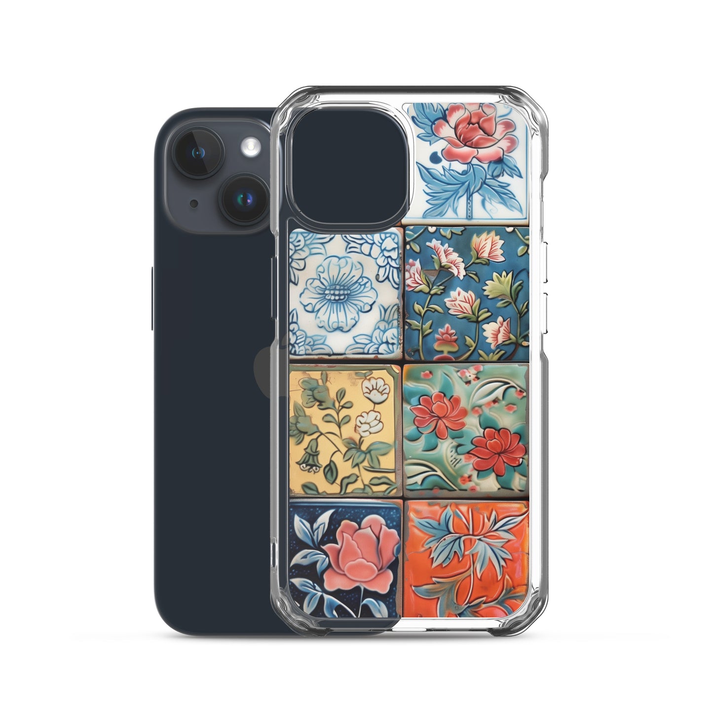 iPhone Case Colorful Majolilca Tiles