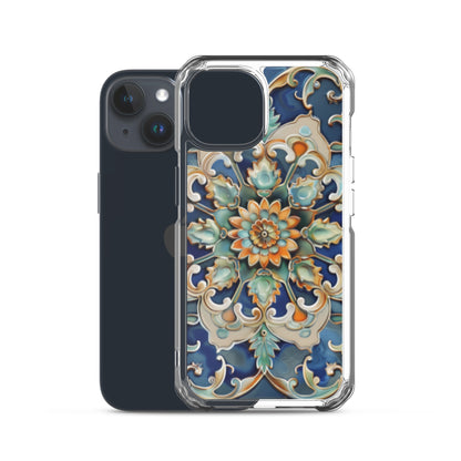 iPhone Case Malaysian Ceramic Tile Pattern