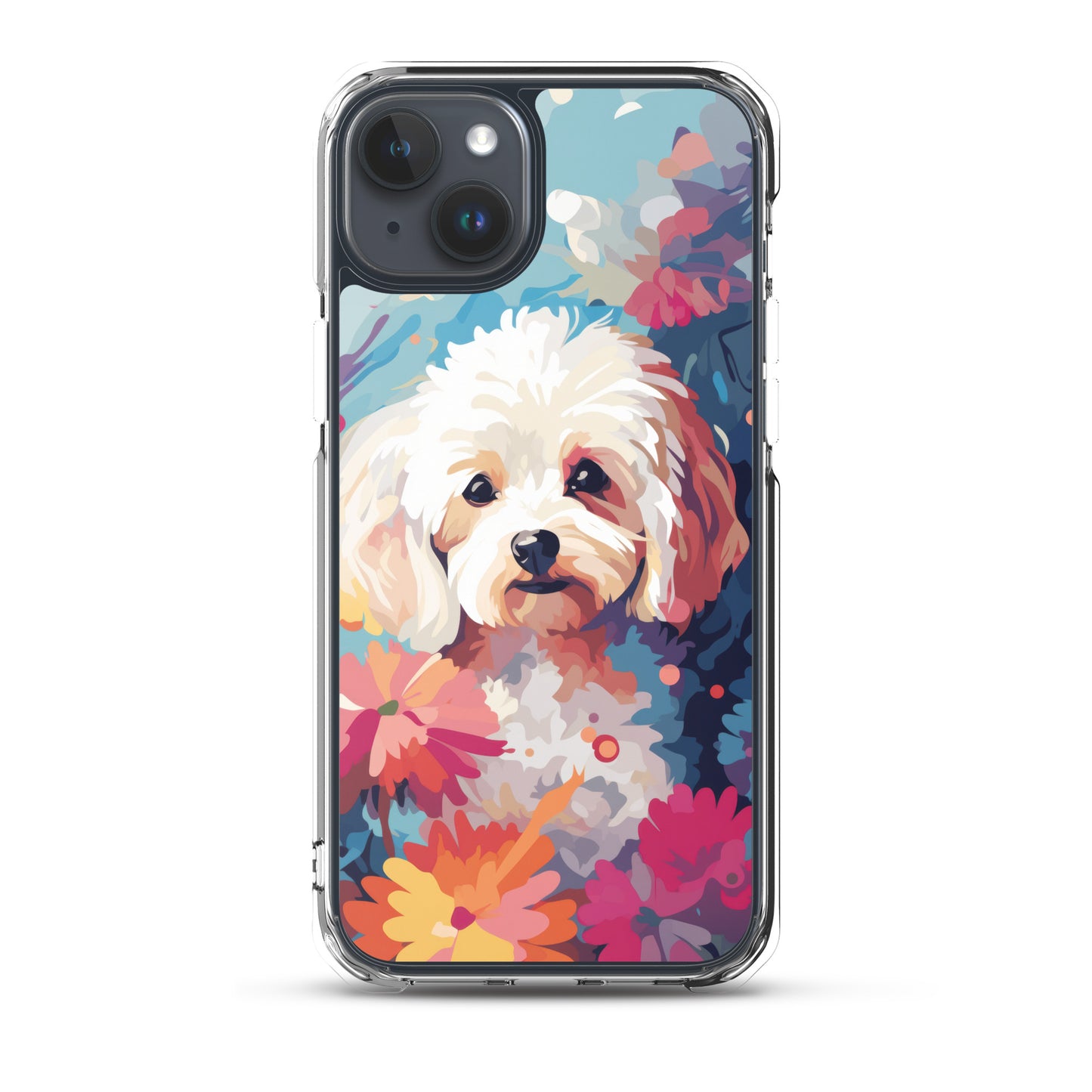 iPhone Case Painted Bichon Frise