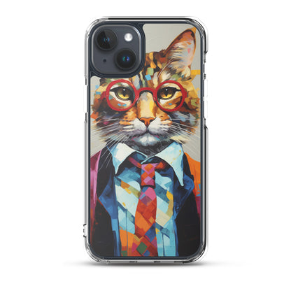 Business Cat iPhone Case