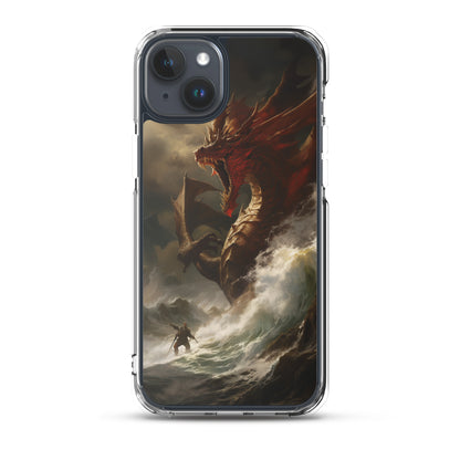 Dragon Battle iPhone Case