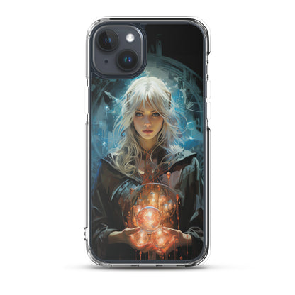 Dungeons and Dragons Female Elf Sorcerer iPhone Case