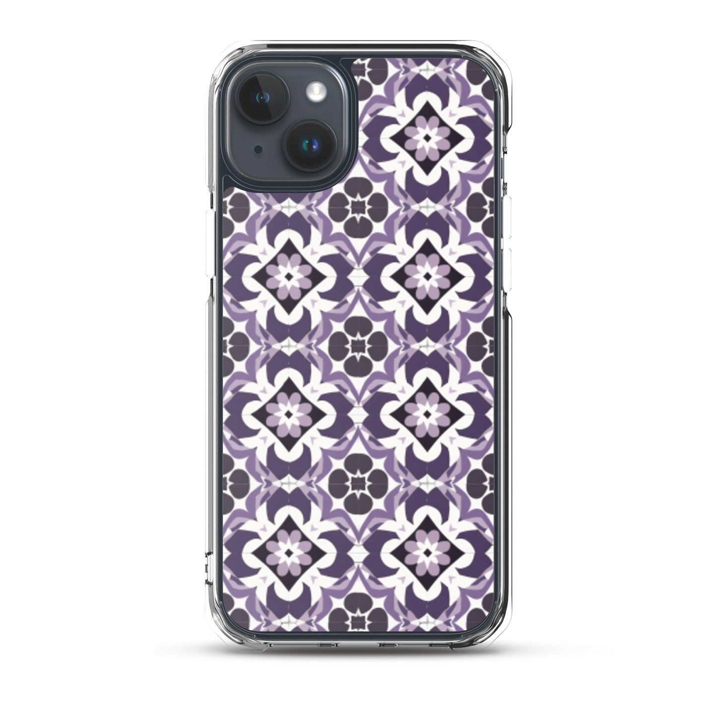 iPhone Case Purple Moroccan Style Tile