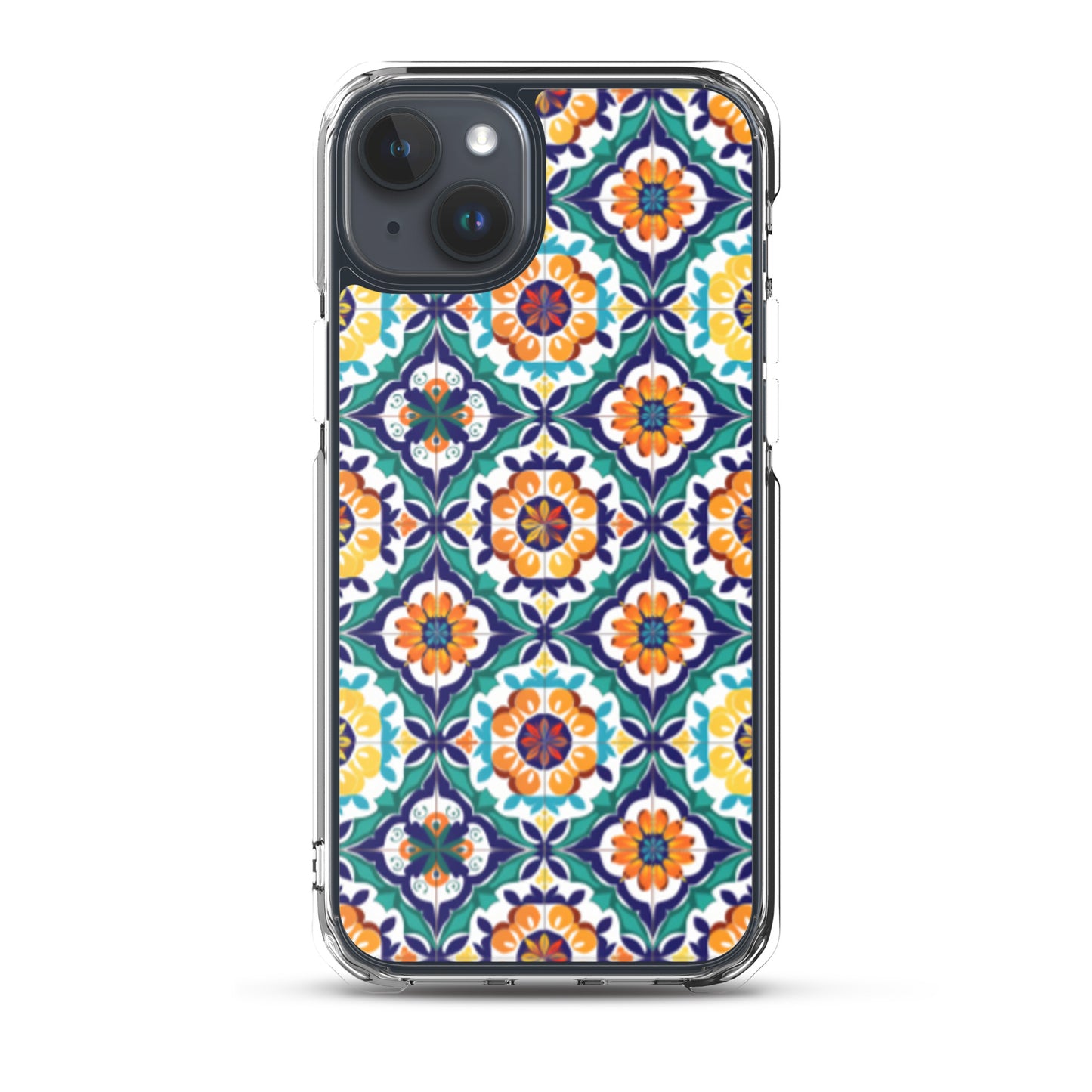 iPhone Case Talavera Tiles Green and Blue